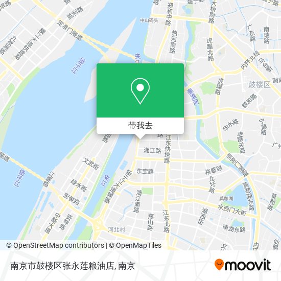 南京市鼓楼区张永莲粮油店地图