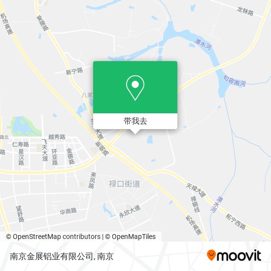 南京金展铝业有限公司地图