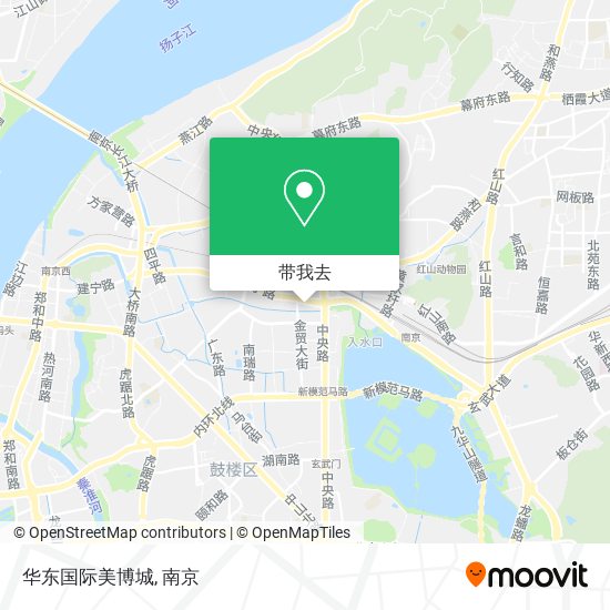 华东国际美博城地图