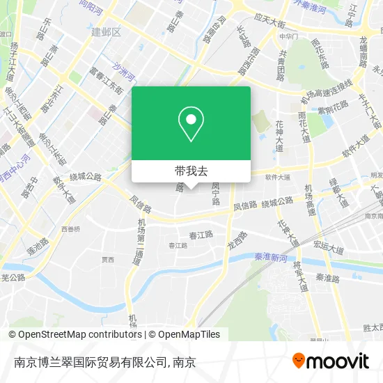 南京博兰翠国际贸易有限公司地图