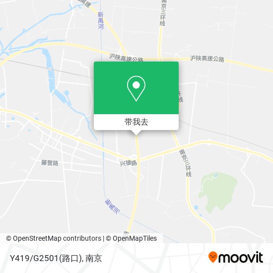 Y419/G2501(路口)地图