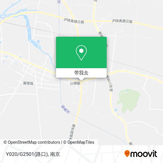 Y020/G2501(路口)地图