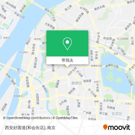 西安好面道(和会街店)地图