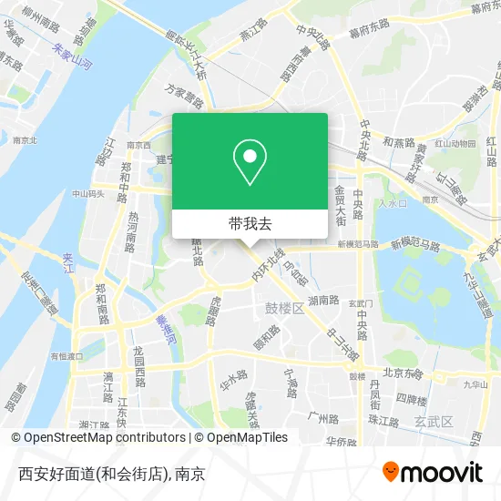 西安好面道(和会街店)地图