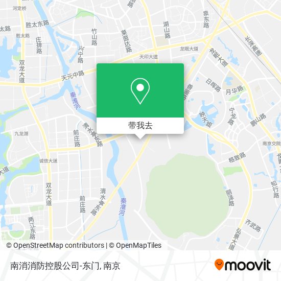 南消消防控股公司-东门地图