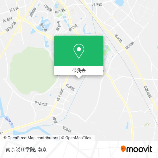 南京晓庄学院地图