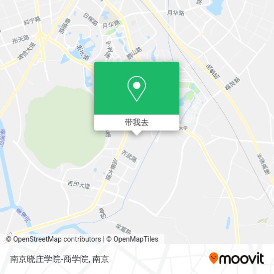 南京晓庄学院-商学院地图