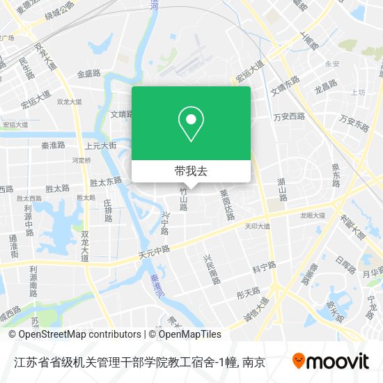 江苏省省级机关管理干部学院教工宿舍-1幢地图