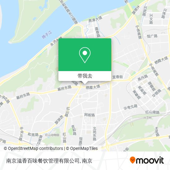 南京滋香百味餐饮管理有限公司地图