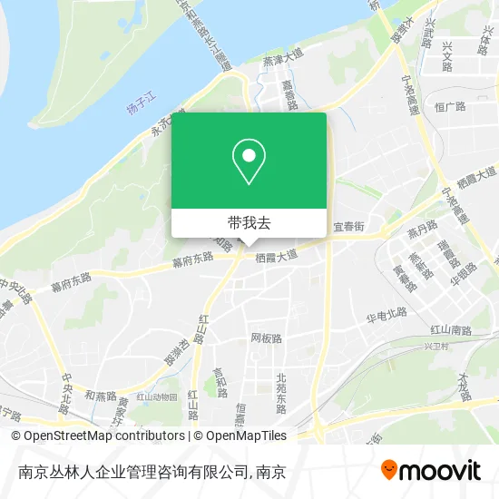 南京丛林人企业管理咨询有限公司地图