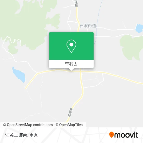 江苏二师南地图