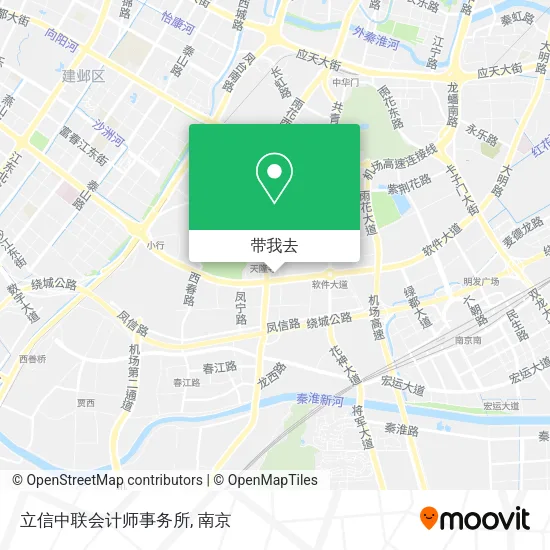 立信中联会计师事务所地图