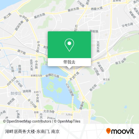 湖畔居商务大楼-东南门地图