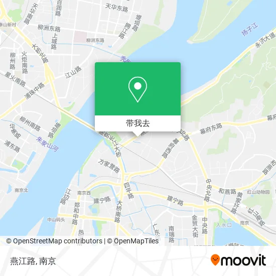 燕江路地图