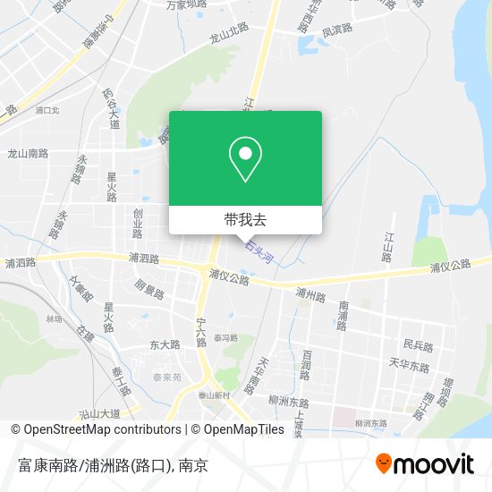 富康南路/浦洲路(路口)地图
