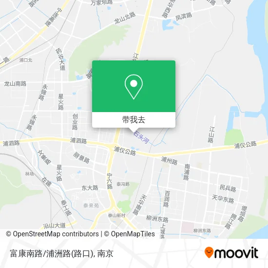 富康南路/浦洲路(路口)地图