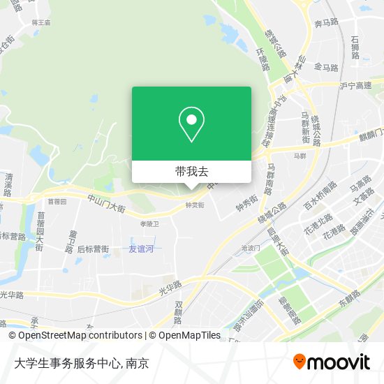大学生事务服务中心地图