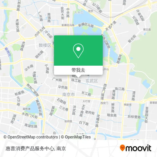 惠普消费产品服务中心地图