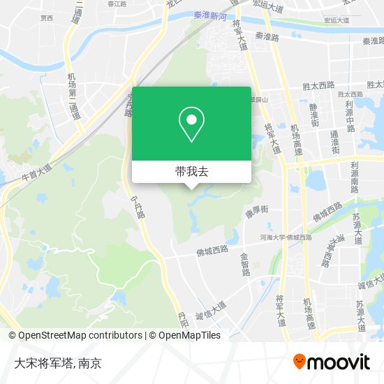大宋将军塔地图