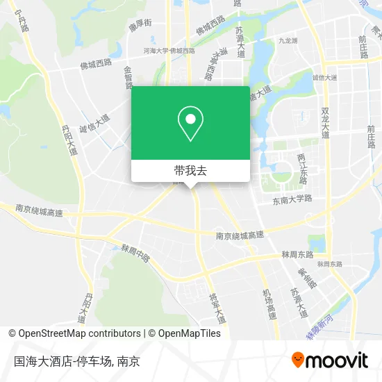 国海大酒店-停车场地图