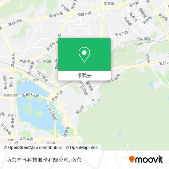 南京国环科技股份有限公司地图