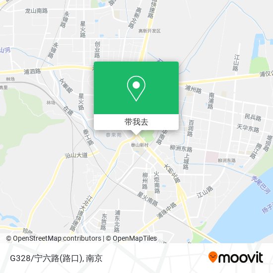 G328/宁六路(路口)地图
