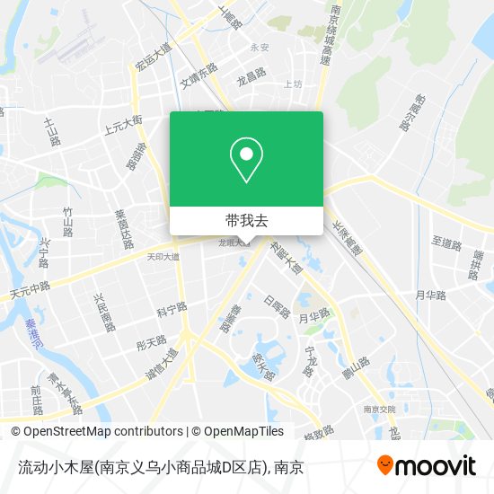 流动小木屋(南京义乌小商品城D区店)地图