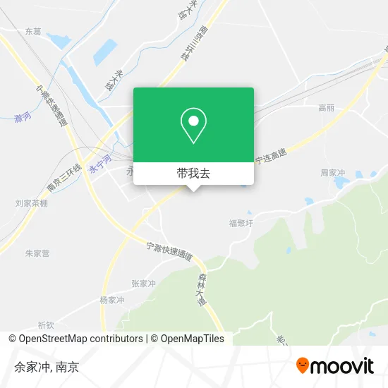 余家冲地图