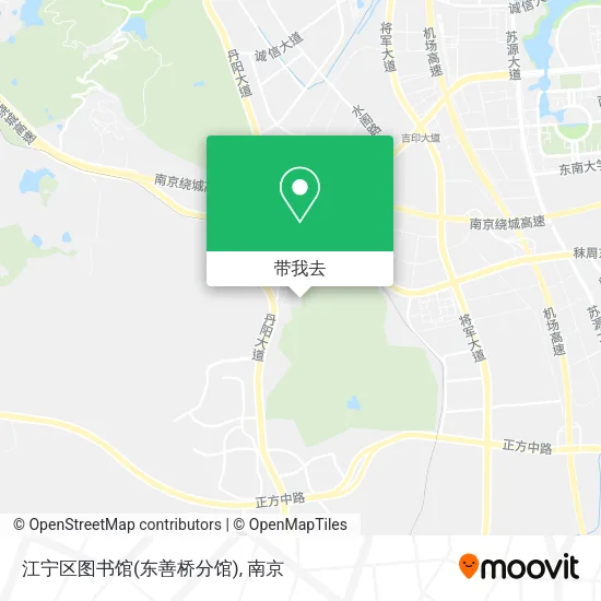 江宁区图书馆(东善桥分馆)地图