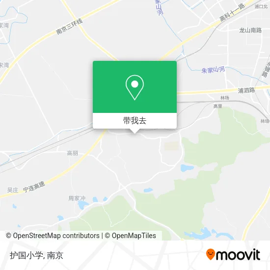 护国小学地图