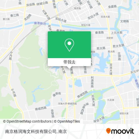 南京格润海文科技有限公司地图