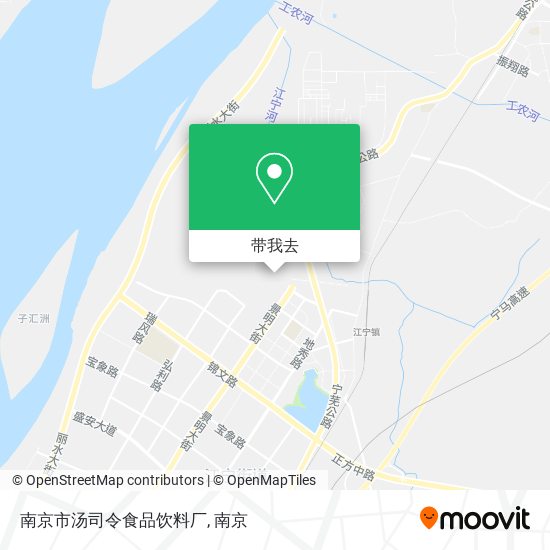 南京市汤司令食品饮料厂地图