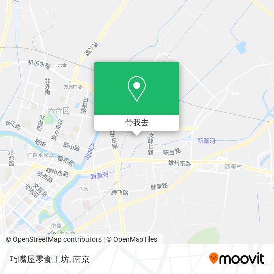 巧嘴屋零食工坊地图