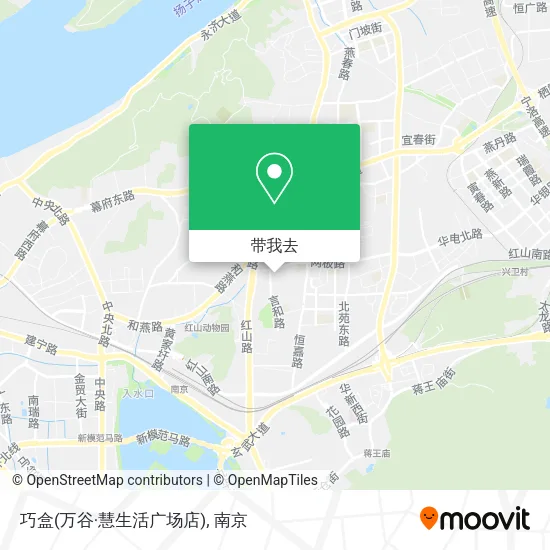 巧盒(万谷·慧生活广场店)地图