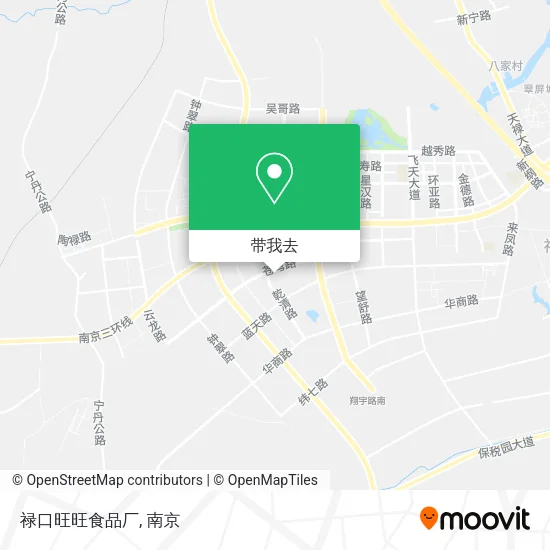禄口旺旺食品厂地图