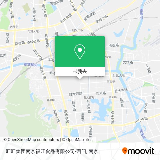旺旺集团南京福旺食品有限公司-西门地图