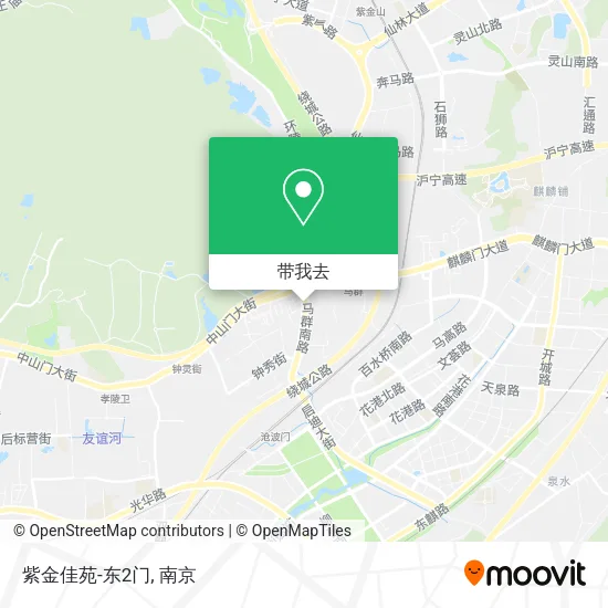 紫金佳苑-东2门地图