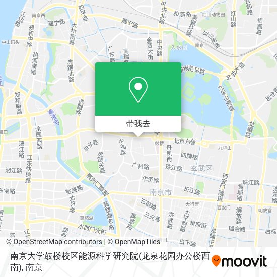 南京大学鼓楼校区能源科学研究院(龙泉花园办公楼西南)地图