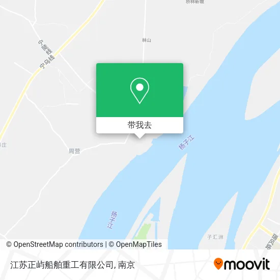 江苏正屿船舶重工有限公司地图