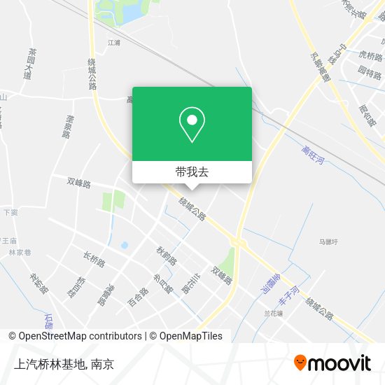 上汽桥林基地地图