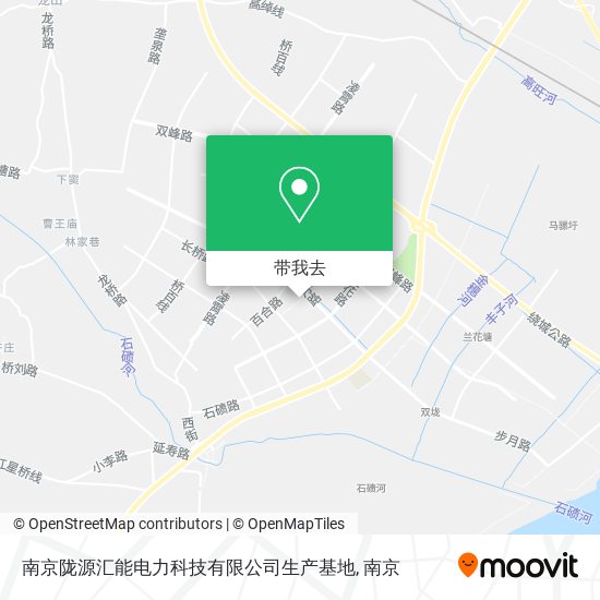 南京陇源汇能电力科技有限公司生产基地地图