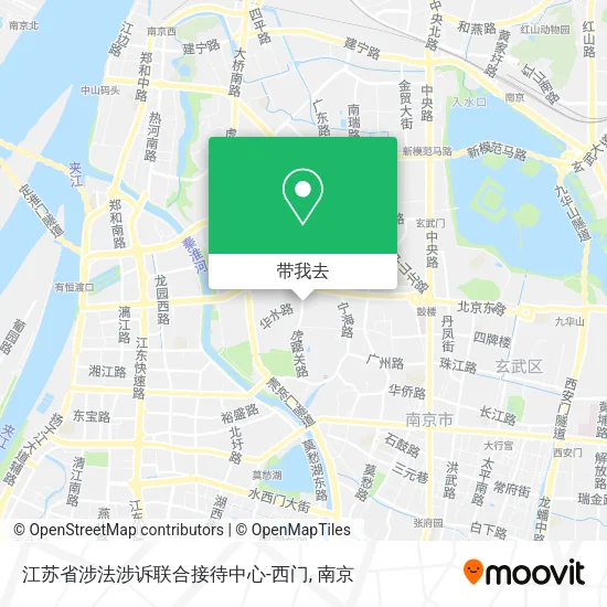 江苏省涉法涉诉联合接待中心-西门地图