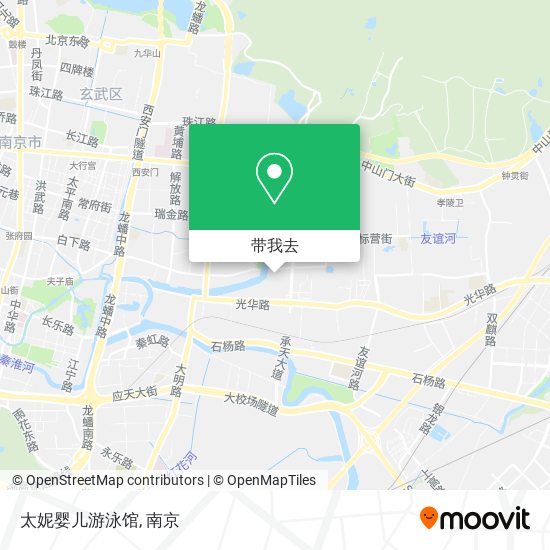 太妮婴儿游泳馆地图