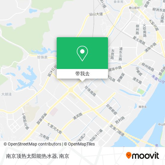 南京顶热太阳能热水器地图