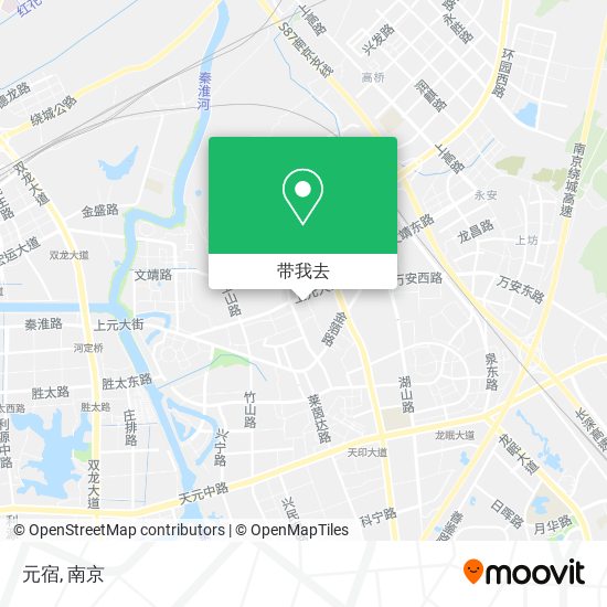 元宿地图