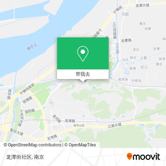 龙潭街社区地图