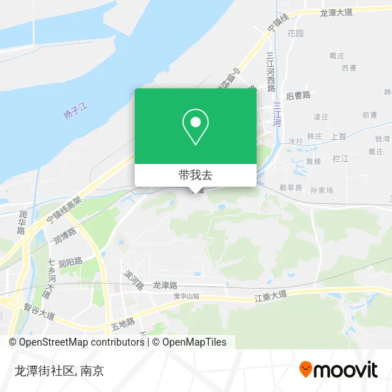 龙潭街社区地图