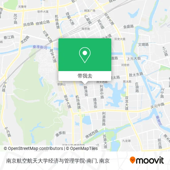 南京航空航天大学经济与管理学院-南门地图