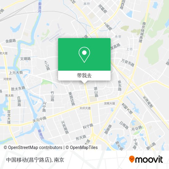 中国移动(昌宁路店)地图