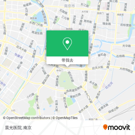晨光医院地图